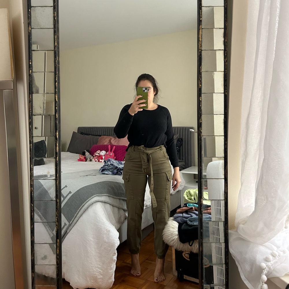 Olive Green Faahion Nova cargos